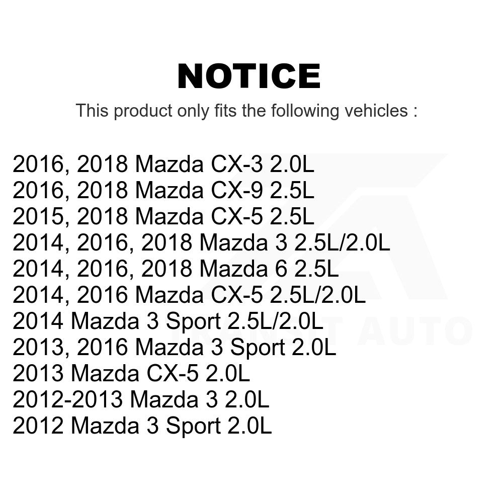 Mpulse Engine Variable Valve Timing (VVT) Solenoid SEN-2VTS0160 For Mazda CX-5 3