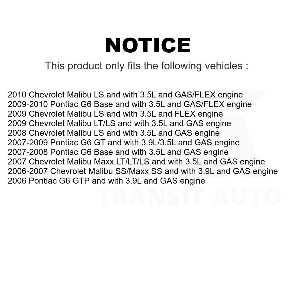 Mpulse Engine Variable Valve Timing (VVT) Solenoid SEN-2VTS0186 For Chevrolet G6