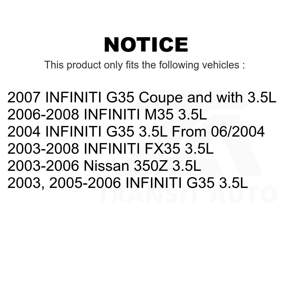 Mpulse Left Engine Variable Valve Timing (VVT) Solenoid SEN-2VTS0189 For G35 M35